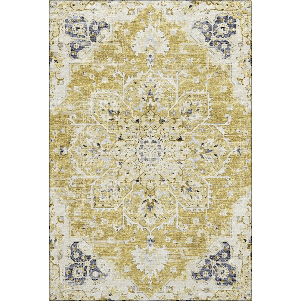 Premium Machine Washable Mayfield  Gilded 10' x 14' Rug. Picture 1