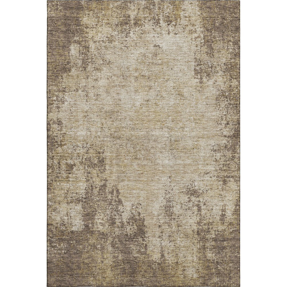 Premium Machine Washable Mayfield AMF940 Brown 10' x 14' Rug. Picture 1