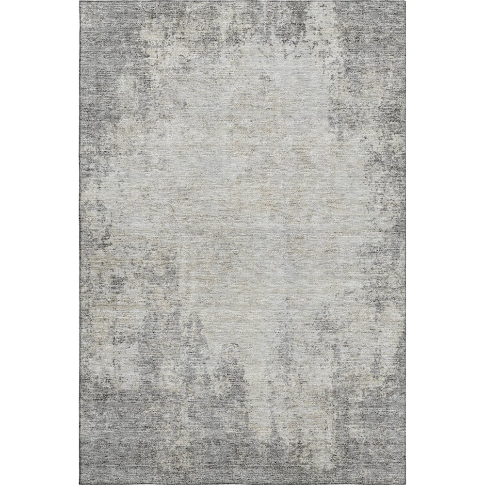 Premium Machine Washable Mayfield AMF940 Gray 10' x 14' Rug. Picture 1