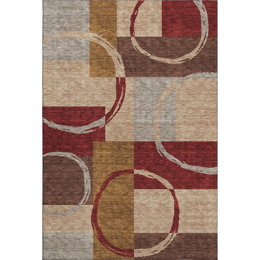 Premium Machine Washable Mayfield AMF943 Wheat 10' x 14' Rug. Picture 1