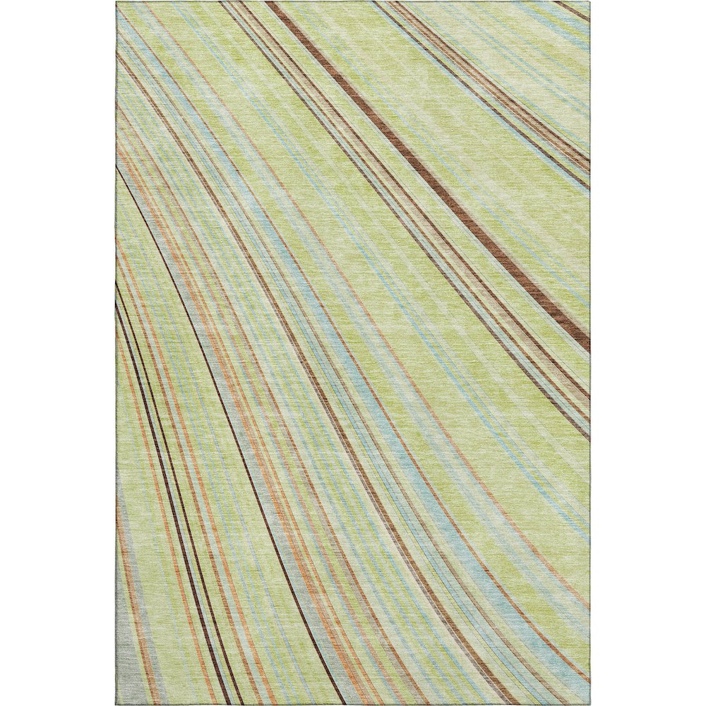 Premium Machine Washable Mayfield AMF981 Aloe 10' x 14' Rug. Picture 1