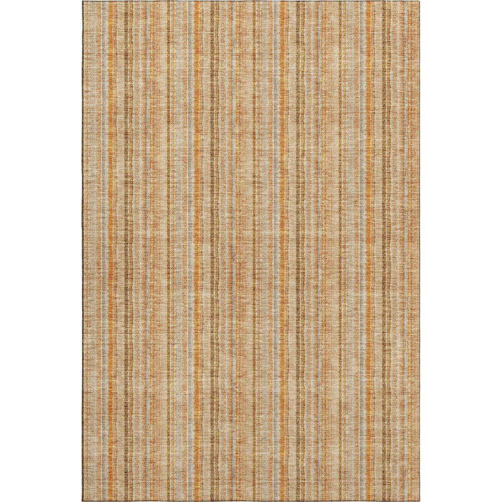 Premium Machine Washable Mayfield AMF982 Peach 10' x 14' Rug. Picture 1