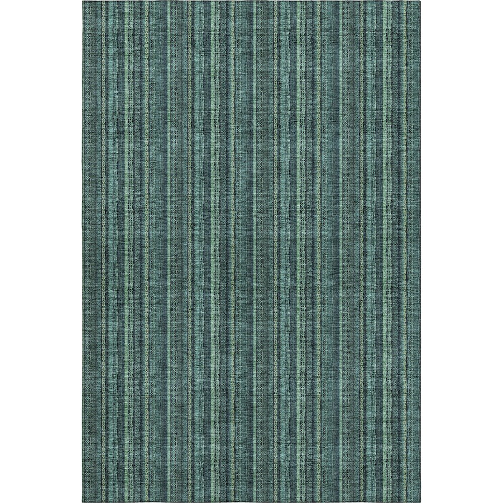 Premium Machine Washable Mayfield AMF982 Teal 10' x 14' Rug. Picture 1