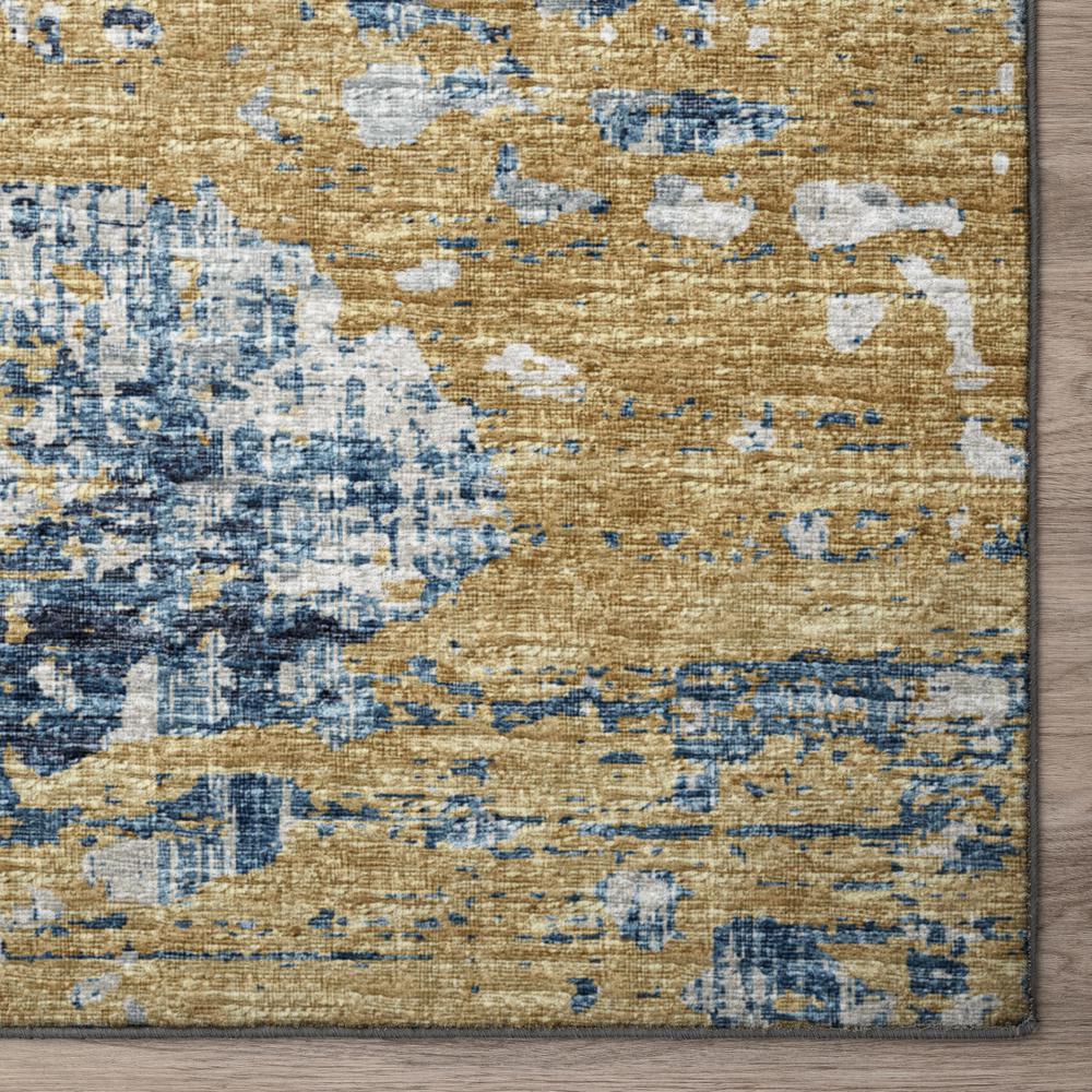 Camberly CM4 Navy 8' x 8' Round Rug. Picture 4
