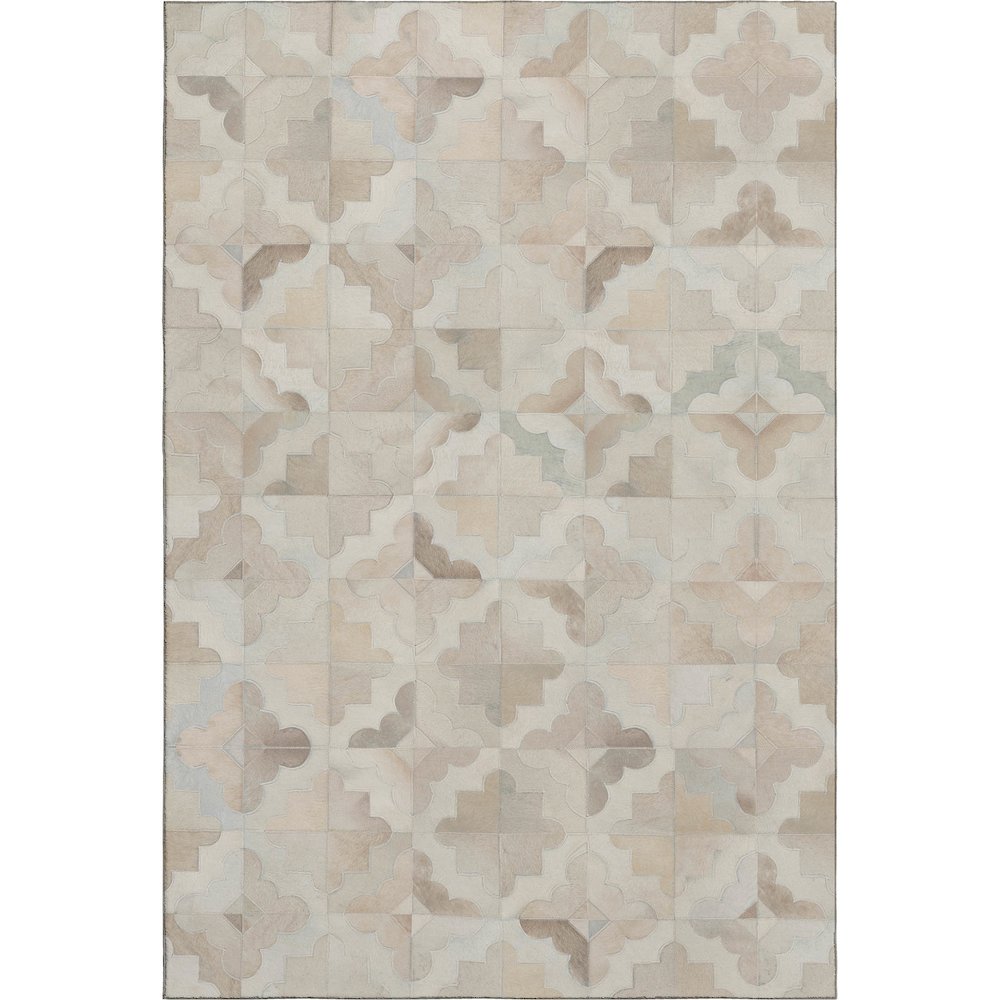 Luxury Washable Indoor/Outdoor Bozeman Linen 10' x 14' Rug. Picture 1