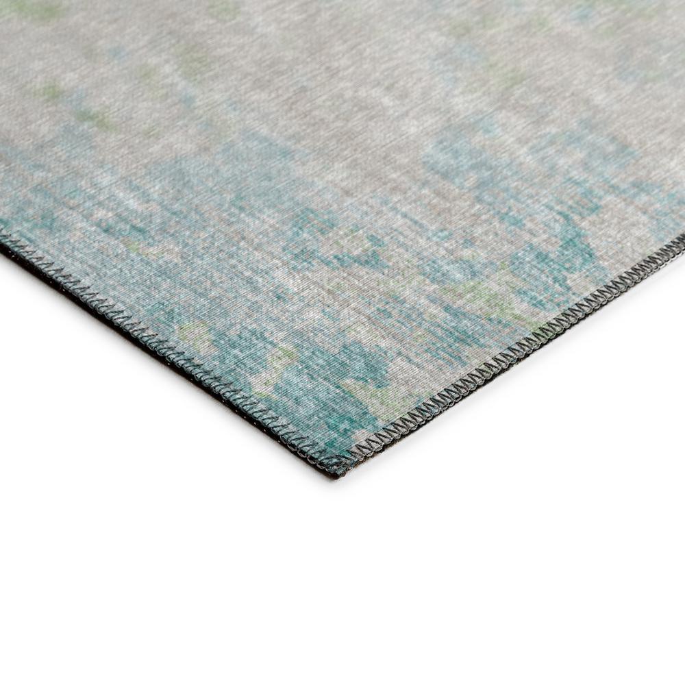 Indoor/Outdoor Accord AAC35 Green Washable 8' x 8' Round Rug. Picture 5