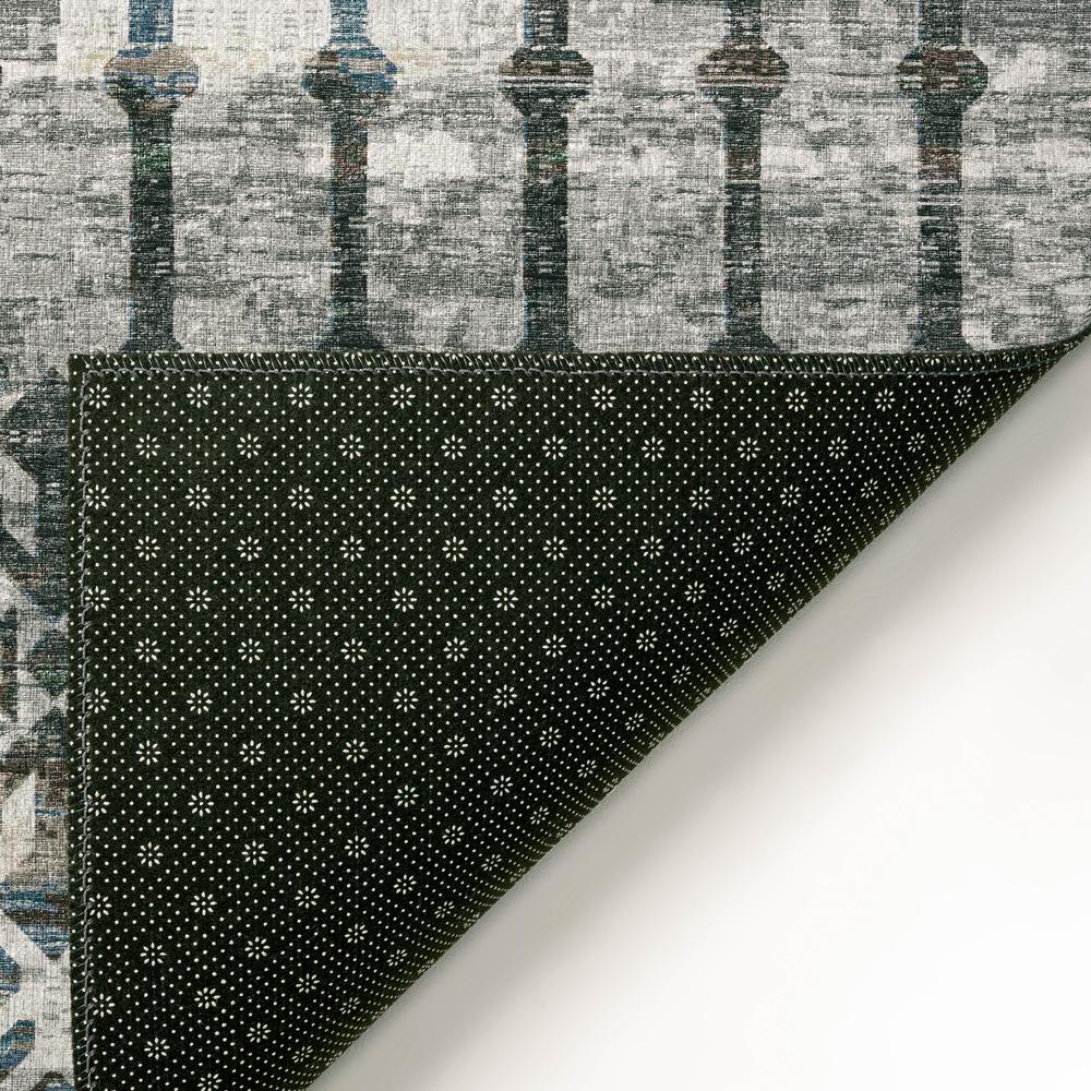 Bravado Ash Transitional Aztec/Incan 5' x 7'6" Area Rug Ash ABV38. Picture 4