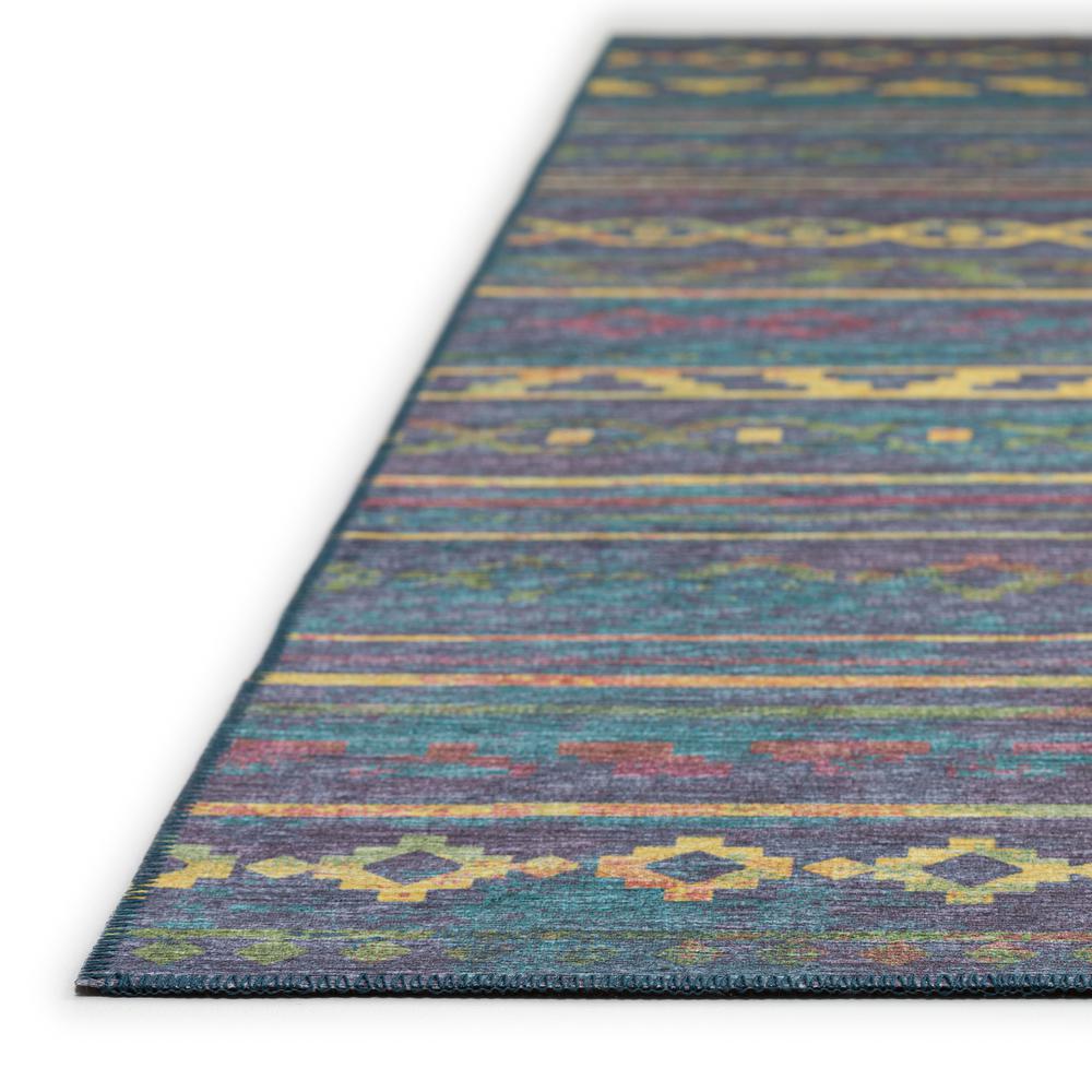 Yuma Multi Bohemian Southwest 5' x 7'6" Area Rug Multi AYU40. Picture 3
