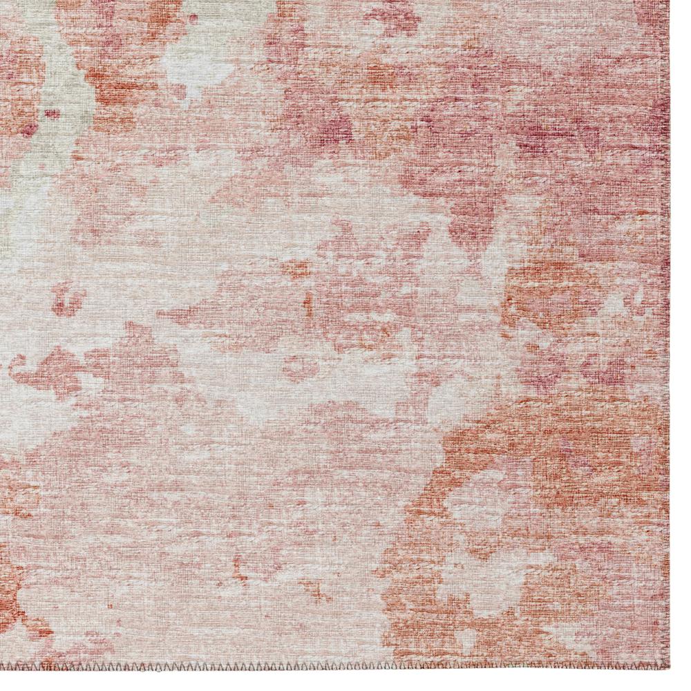 Indoor/Outdoor Accord AAC32 Pink Washable 8' x 8' Round Rug. Picture 3