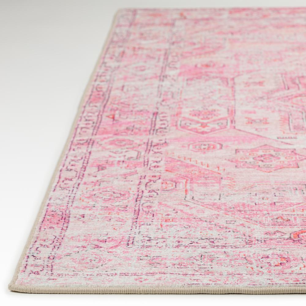 Jericho JC5 Rose 2'6" x 12' Runner Rug. Picture 5