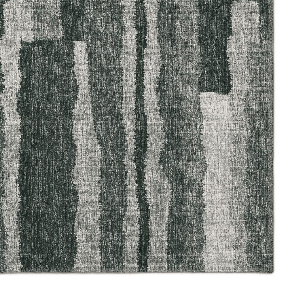 Bravado Shadow Contemporary Striped 5' x 7'6" Area Rug Shadow ABV37. Picture 2