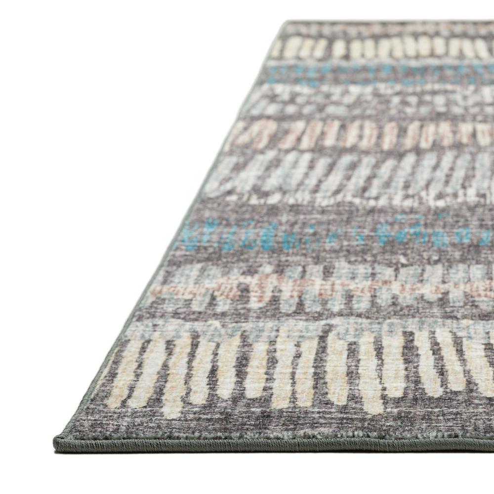 Winslow WL4 Charcoal 2'6" x 12' Runner Rug. Picture 5