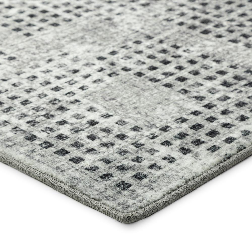 Delano DA1 Pewter 2'6" x 12' Runner Rug. Picture 4