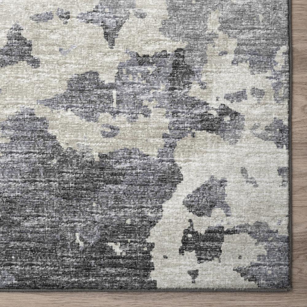 Camberly CM2 Graphite 8' x 8' Round Rug. Picture 4