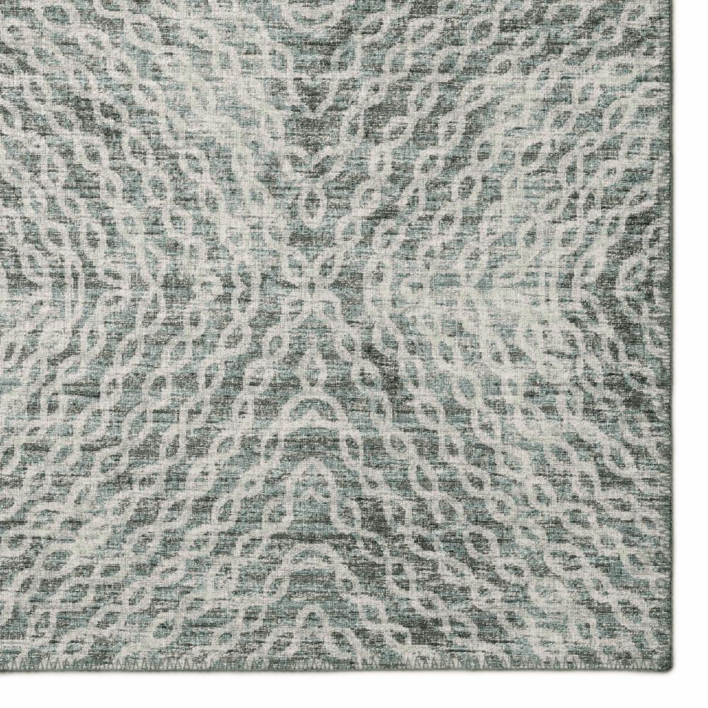 Bravado Ash Transitional Geometric 5' x 7'6" Area Rug Ash ABV33. Picture 2