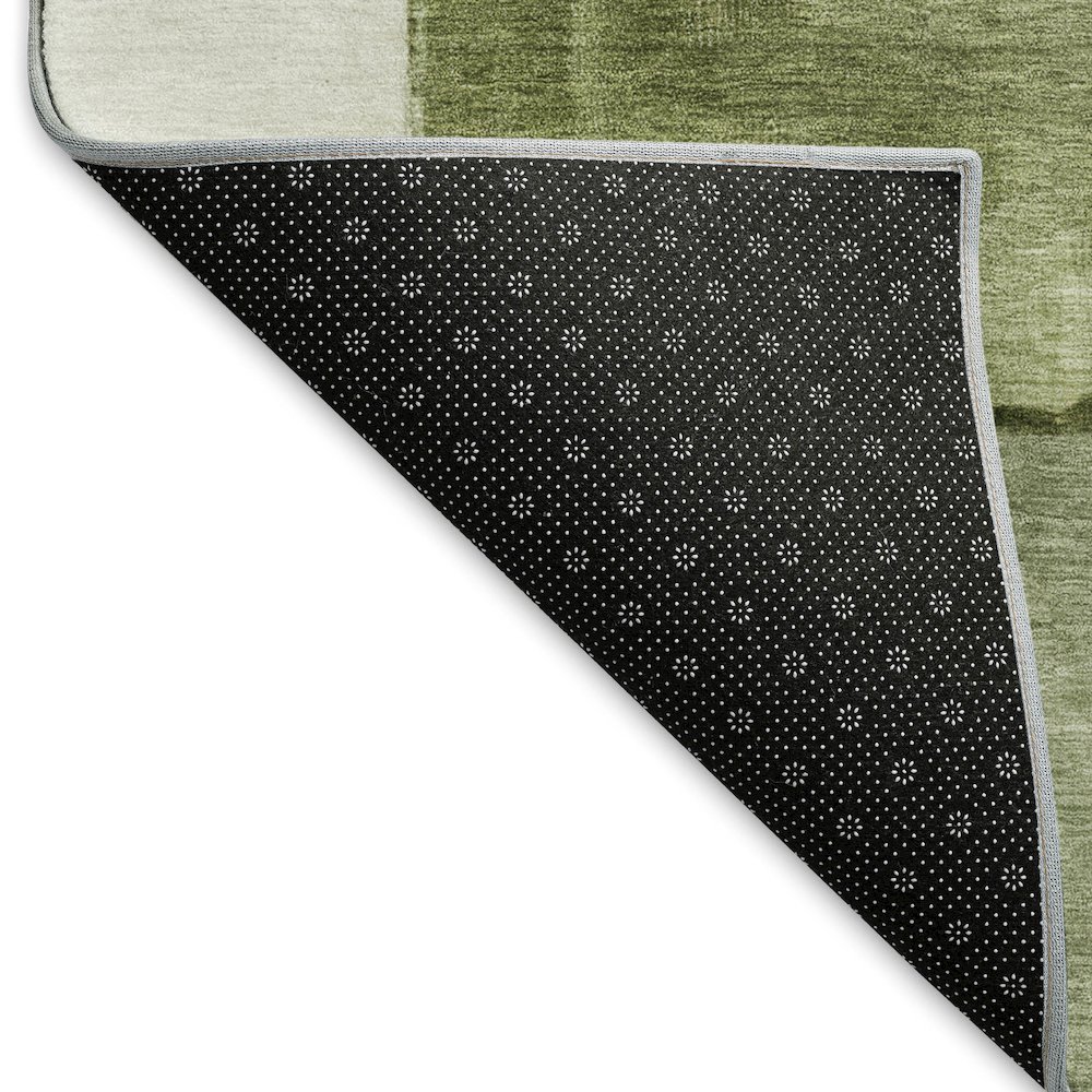 Machine Washable Indoor/Outdoor Neo Sage 8' x 8' Round Rug. Picture 4