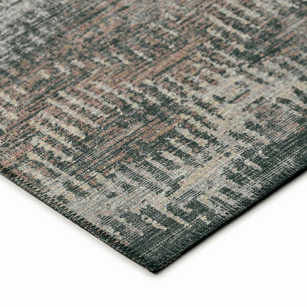 Bravado Shadow Transitional Chevron 5' x 7'6" Area Rug Shadow ABV39. Picture 3