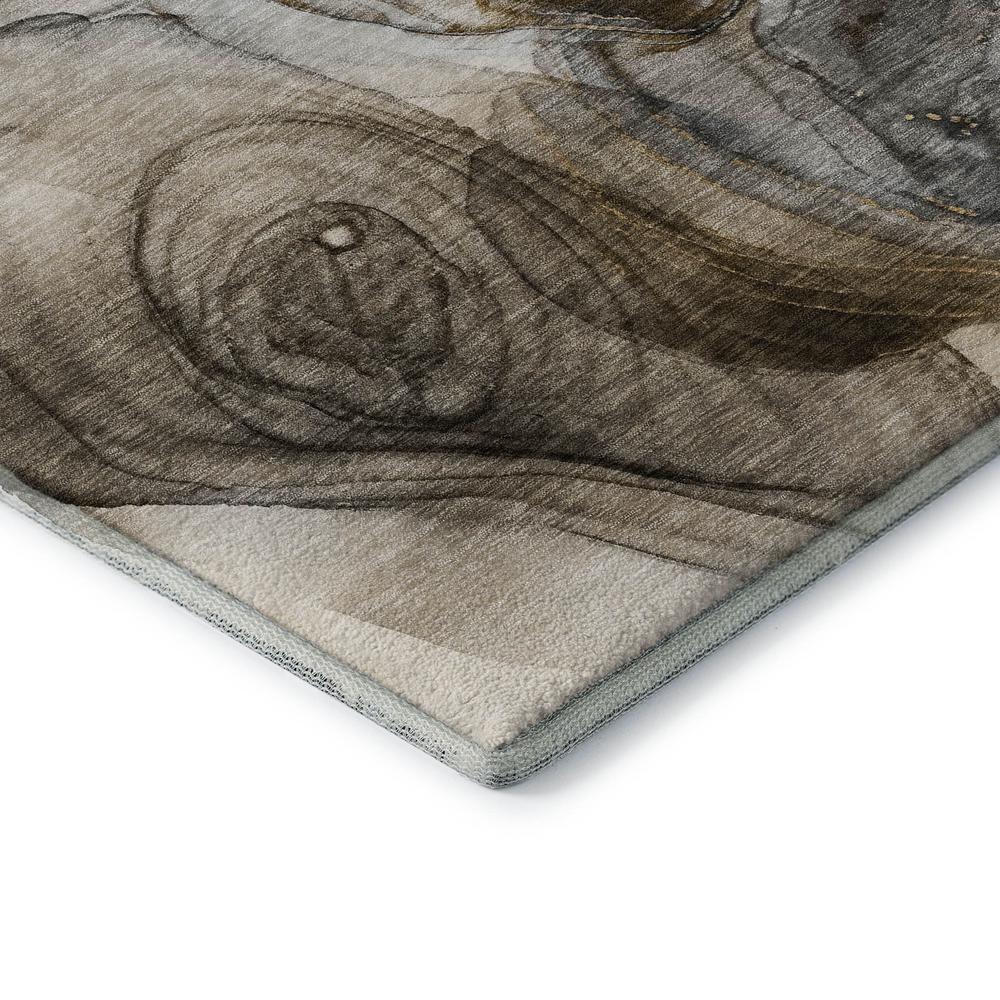 Luxury Washable Odyssey OY9 Beige 5' x 7'6" Rug. Picture 2