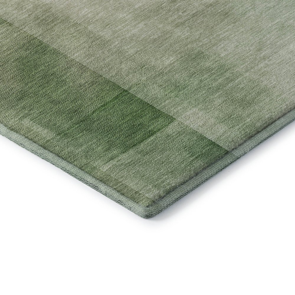 Machine Washable Indoor/Outdoor Pacifica Aloe 8' x 8' Round Rug. Picture 2
