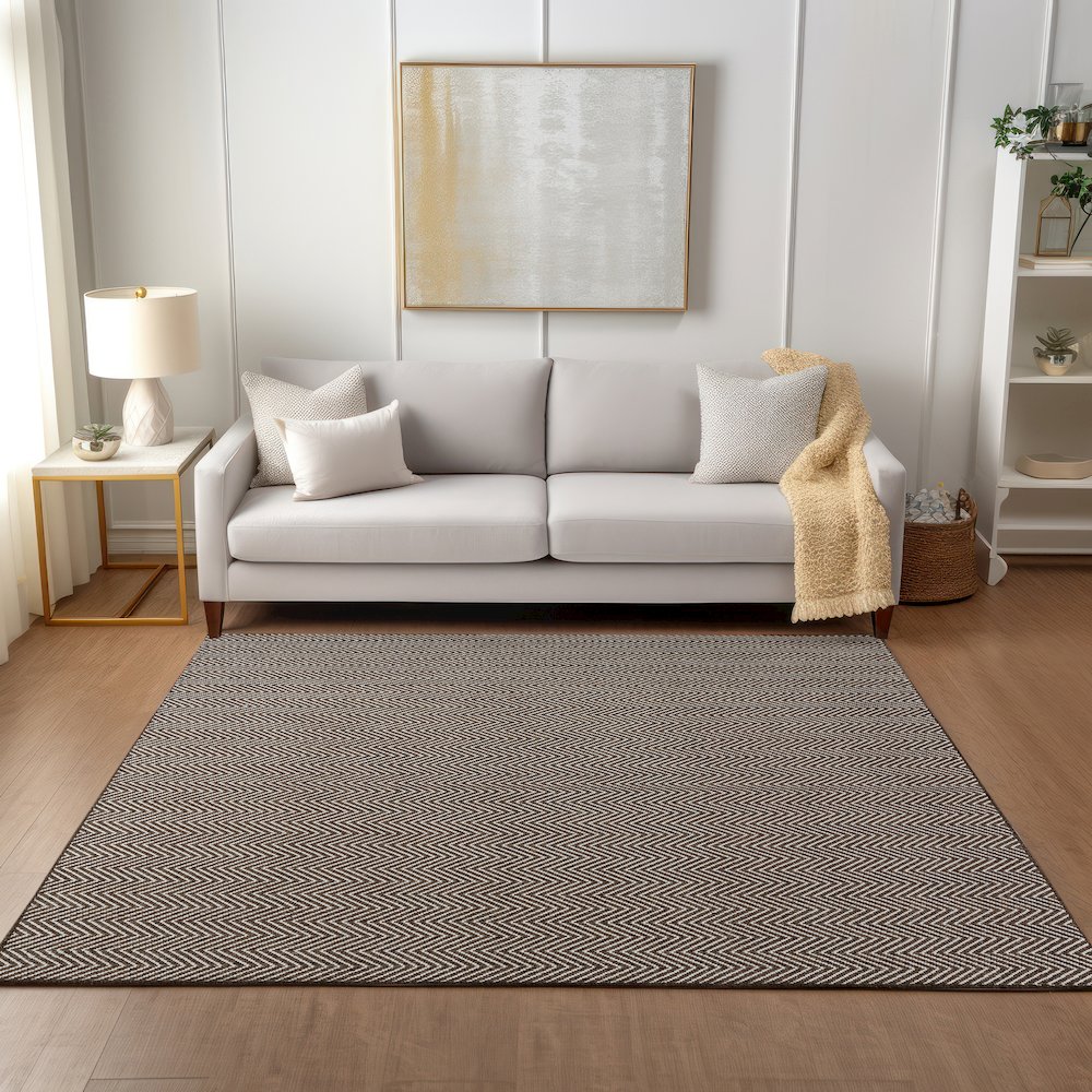 Provo Brown 9' x 13' Rug. Picture 5