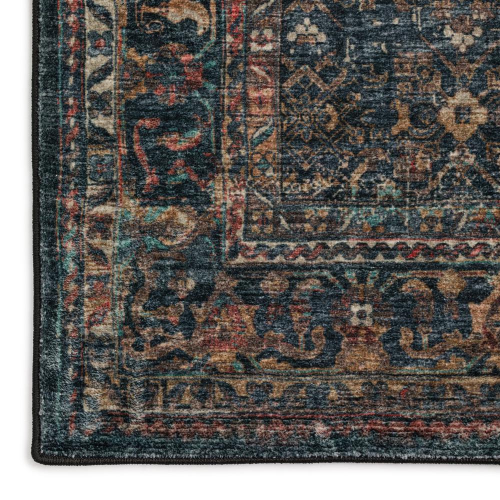 Jericho JC10 Midnight 2'6" x 12' Runner Rug. Picture 3