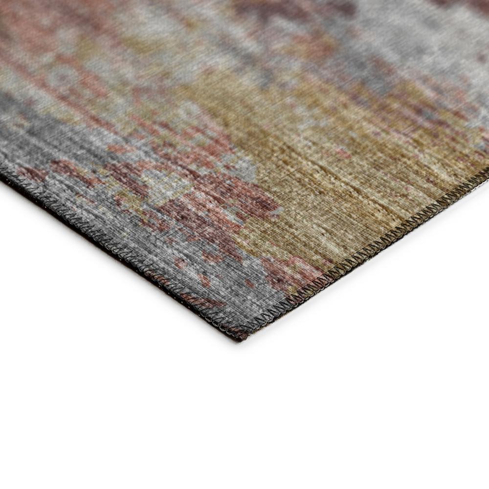 Indoor/Outdoor Accord AAC34 Multi Washable 8' x 8' Round Rug. Picture 4