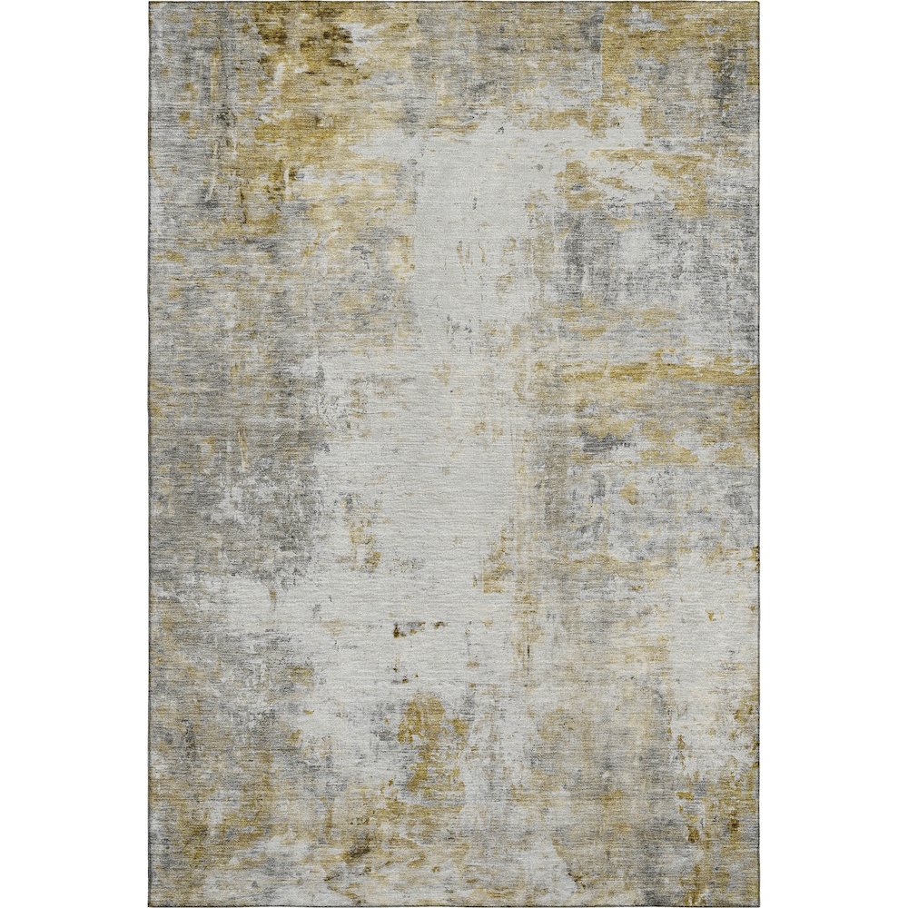 Luxury Washable Indoor/Outdoor Ravenna Taupe 10' x 14' Rug. Picture 1