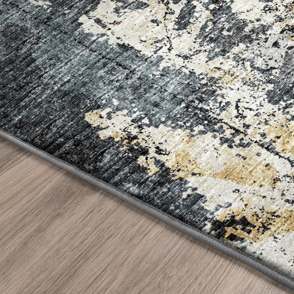 Camberly CM3 Midnight 8' x 8' Round Rug. Picture 3