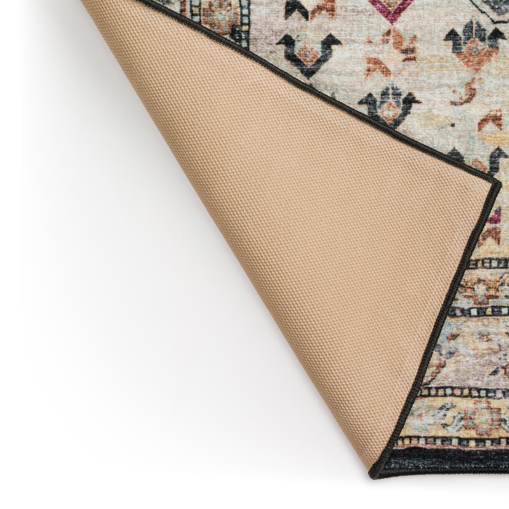 Jericho JC9 Midnight 2'6" x 12' Runner Rug. Picture 6