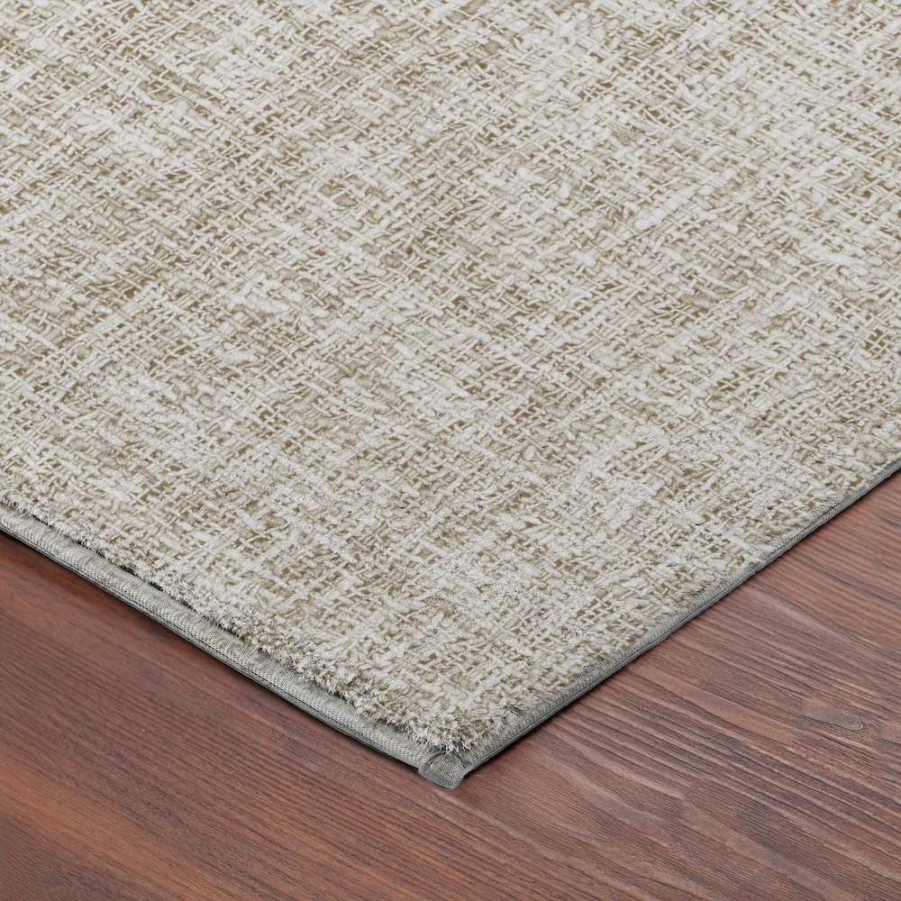 Luxury Washable Voyage VY1 Brown 8' x 8' Rug. Picture 2