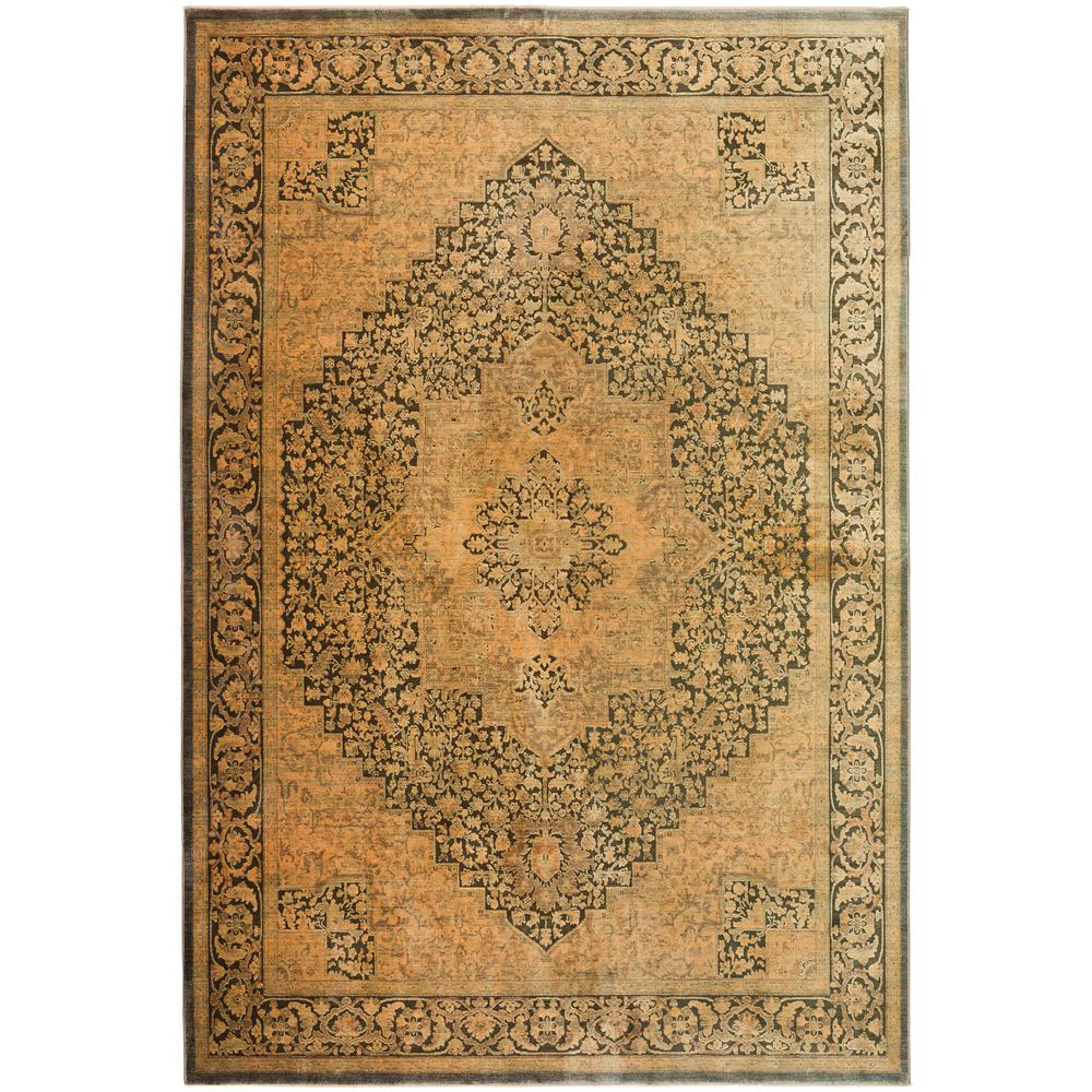 Vizcia VZ3 Gold 8' x 10' Rug. Picture 1