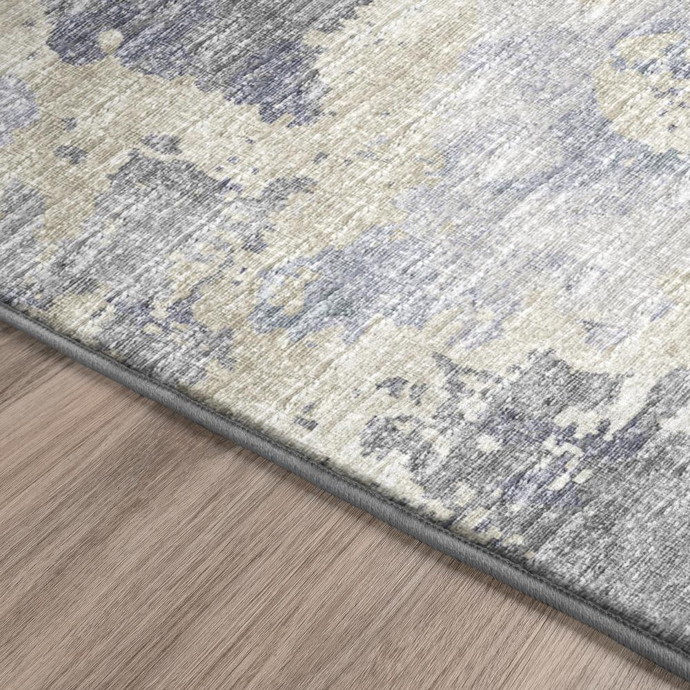 Camberly CM2 Graphite 8' x 8' Round Rug. Picture 3
