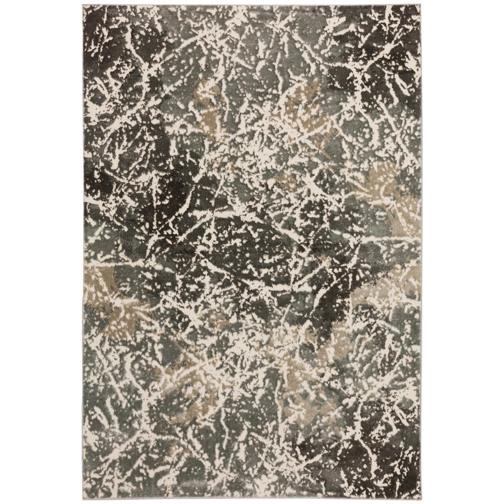 Karma KM28 Grey 3'3" x 5'1" Rug. Picture 1