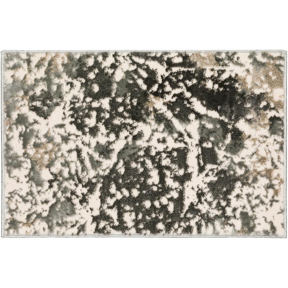 Karma KM28 Grey 1'8" x 2'6" Rug. Picture 1