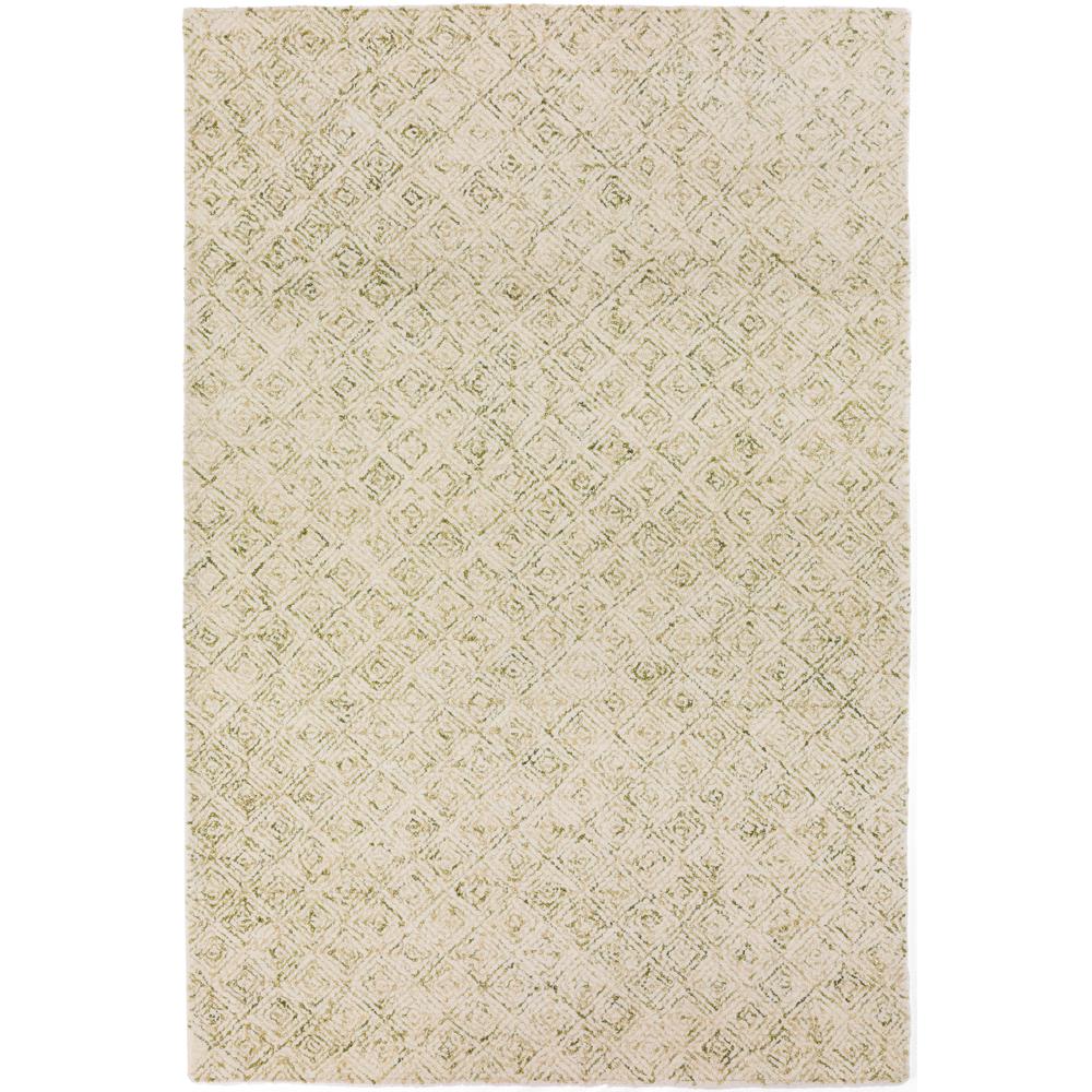 Zoe ZZ1 Lime 8' x 10' Rug. Picture 1