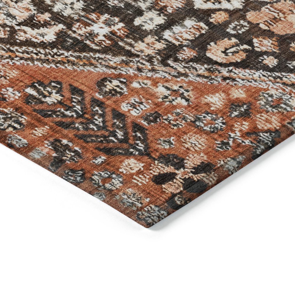 Machine Washable Indoor/Outdoor Chantille Fudge 8' x 10' Rug. Picture 3
