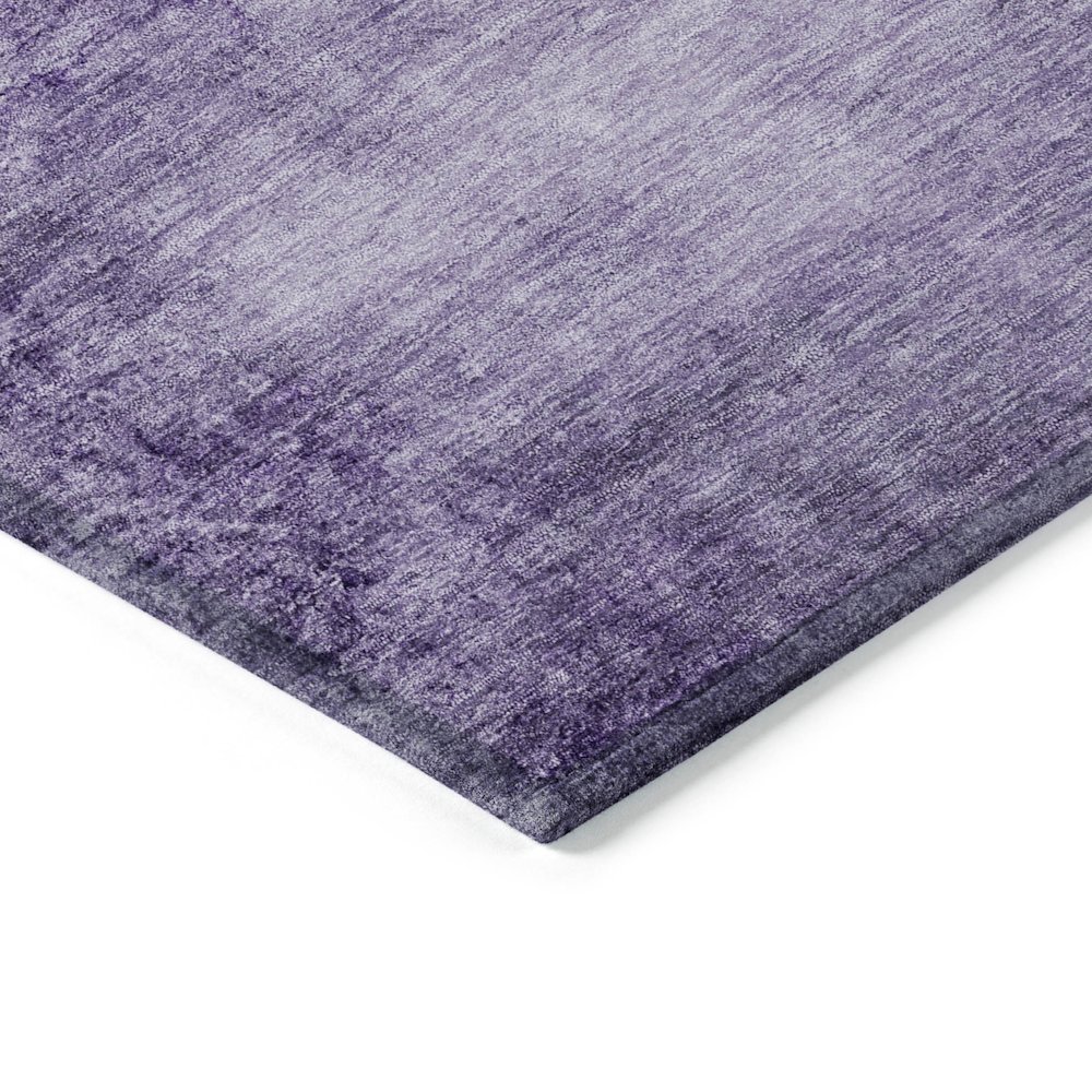 Machine Washable Indoor/Outdoor Chantille Purple 8' x 10' Rug. Picture 3