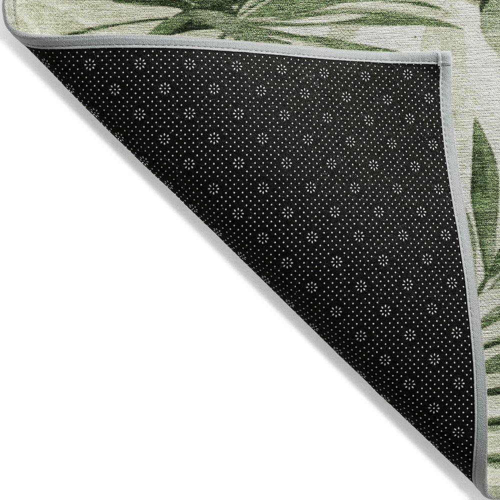Machine Washable Indoor/Outdoor Chantille Aloe 8' x 10' Rug. Picture 2