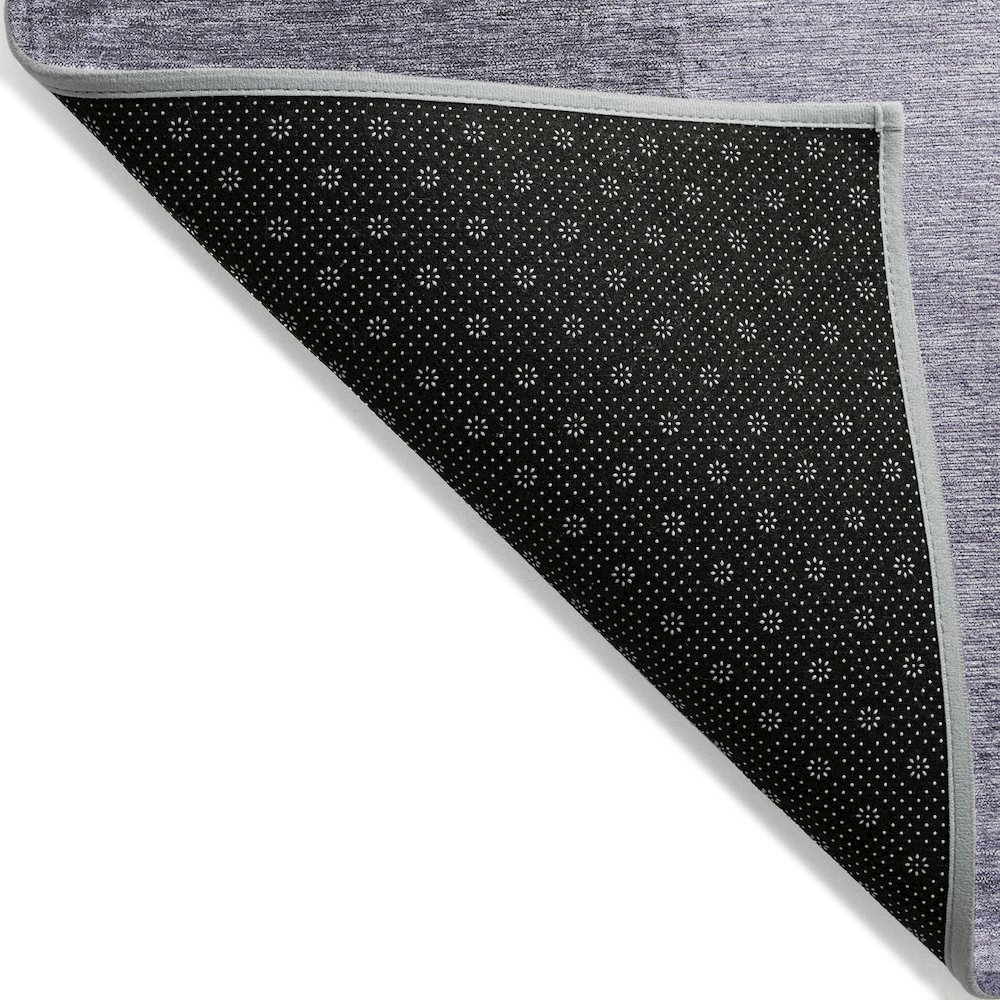 Machine Washable Indoor/Outdoor Chantille Purple 8' x 10' Rug. Picture 2