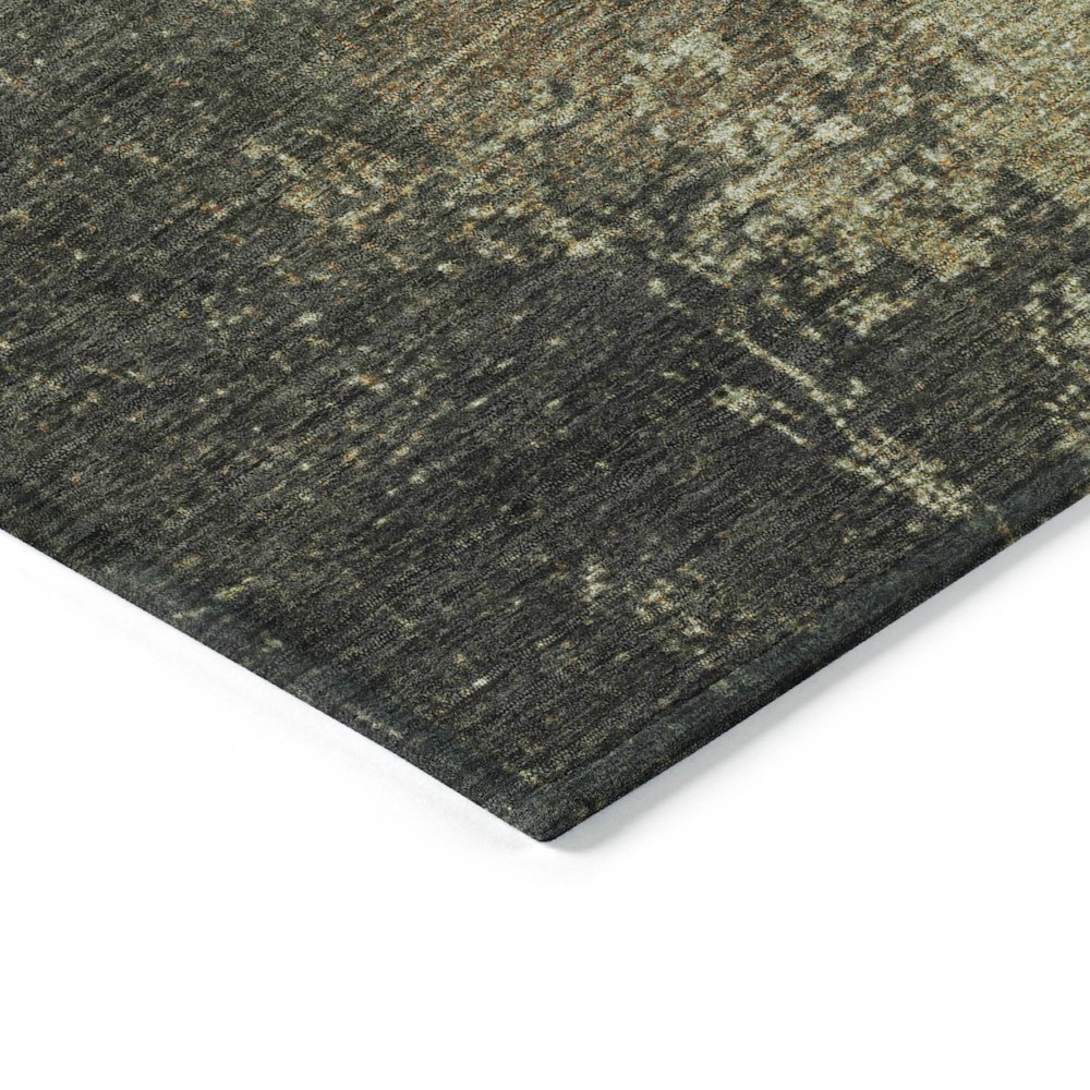 Machine Washable Indoor/Outdoor Chantille Olive 8' x 10' Rug. Picture 3