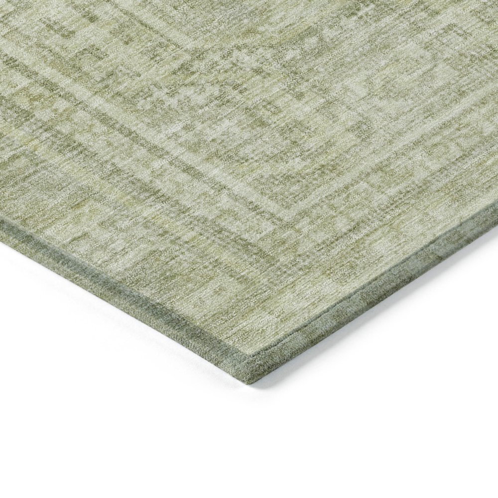 Machine Washable Indoor/Outdoor Chantille Sage 8' x 10' Rug. Picture 3