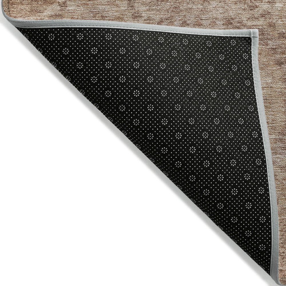 Machine Washable Indoor/Outdoor Chantille Copper 8' x 10' Rug. Picture 2
