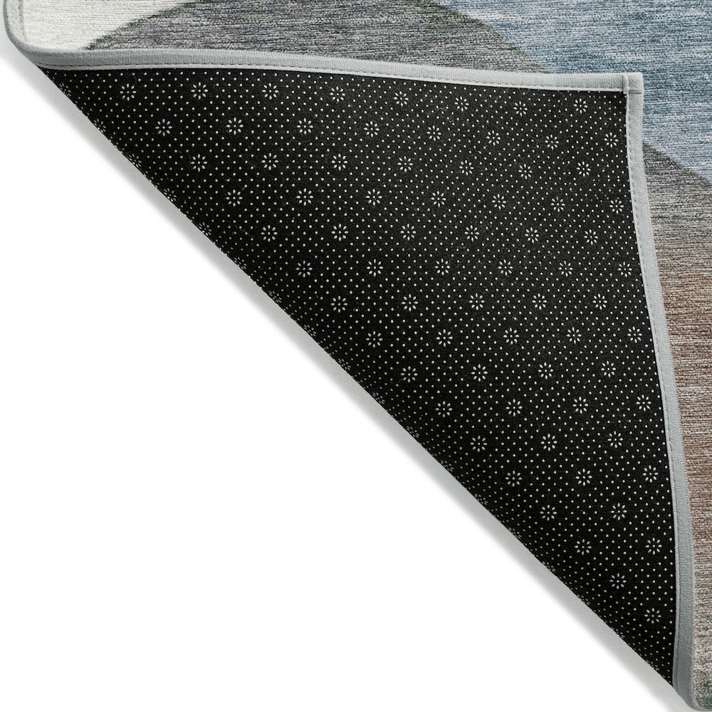 Machine Washable Indoor/Outdoor Chantille Salmon 8' x 10' Rug. Picture 2