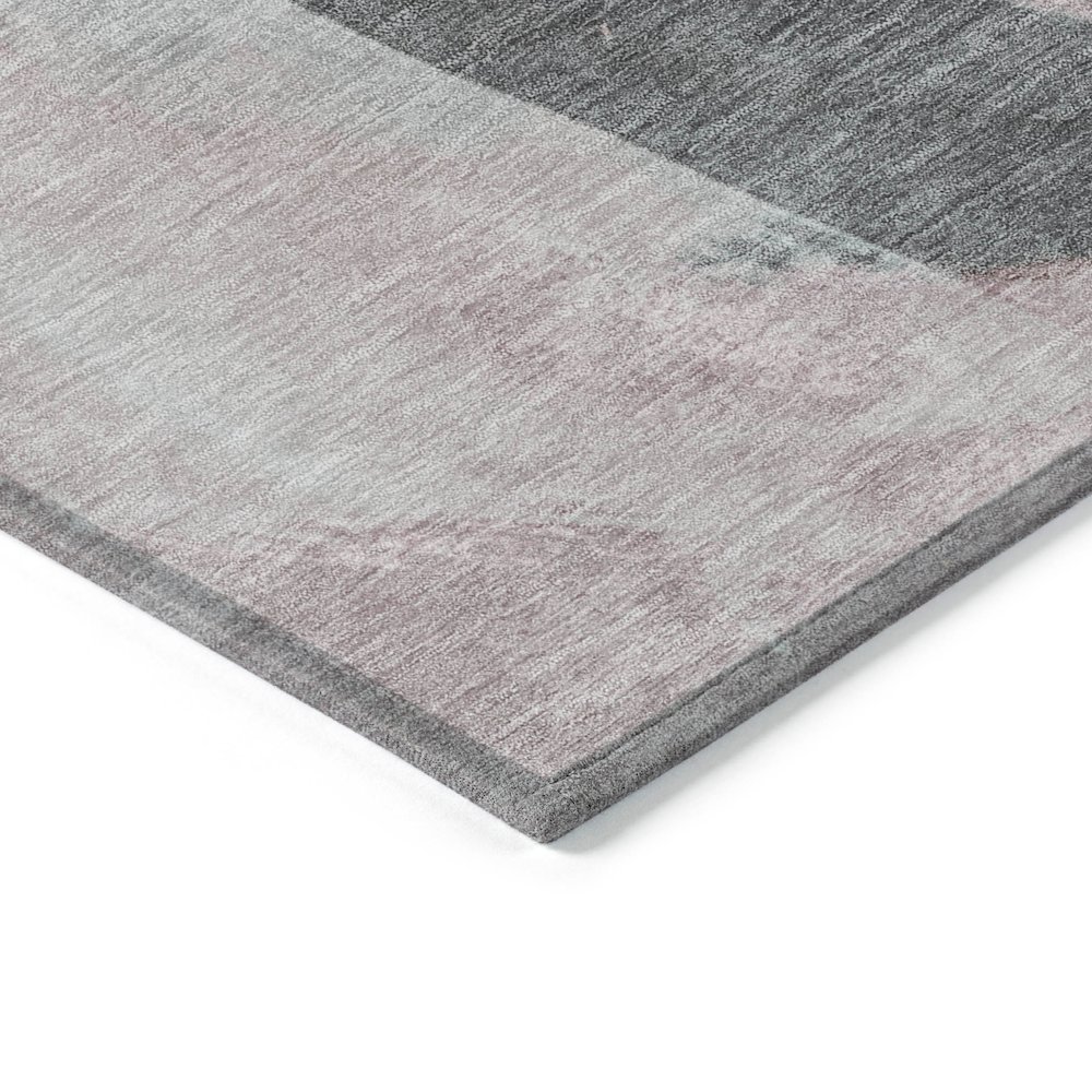 Machine Washable Indoor/Outdoor Chantille Blush 8' x 10' Rug. Picture 3