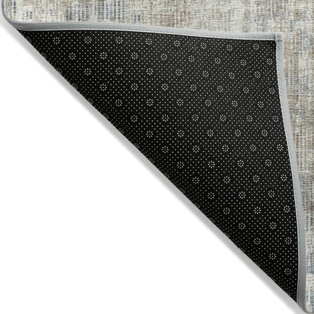 Machine Washable Indoor/Outdoor Chantille Putty 8' x 10' Rug. Picture 2