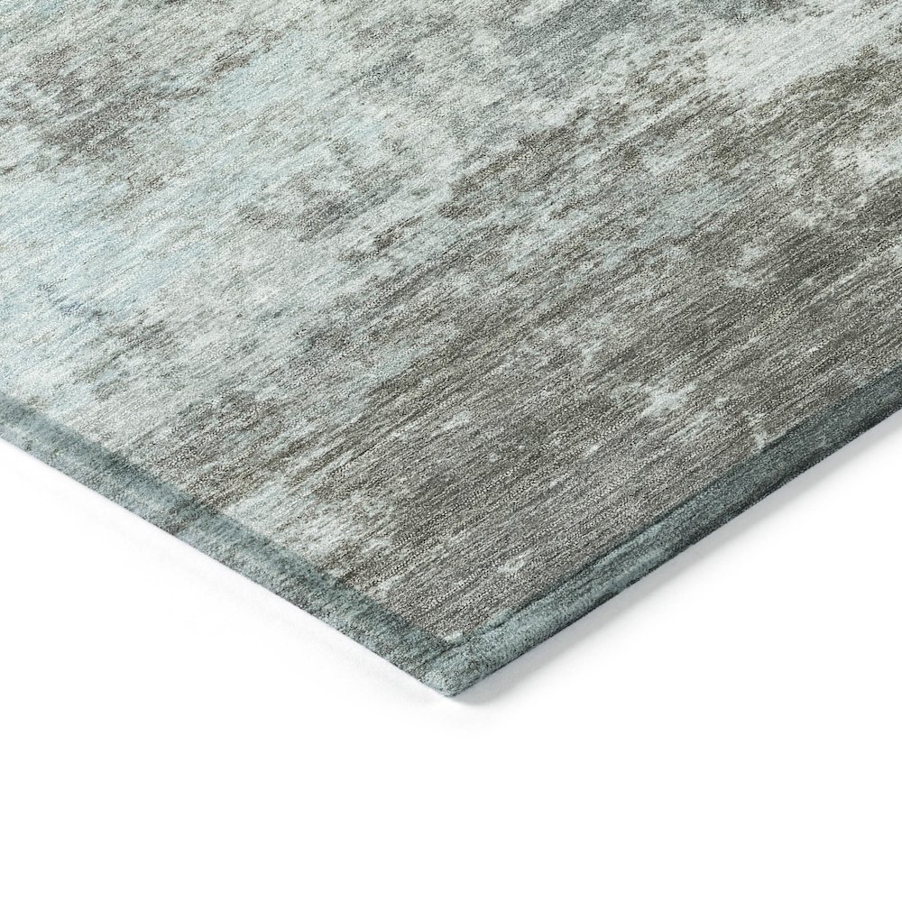 Machine Washable Indoor/Outdoor Chantille ACN2065 Taupe 8' x 10' Rug. Picture 3