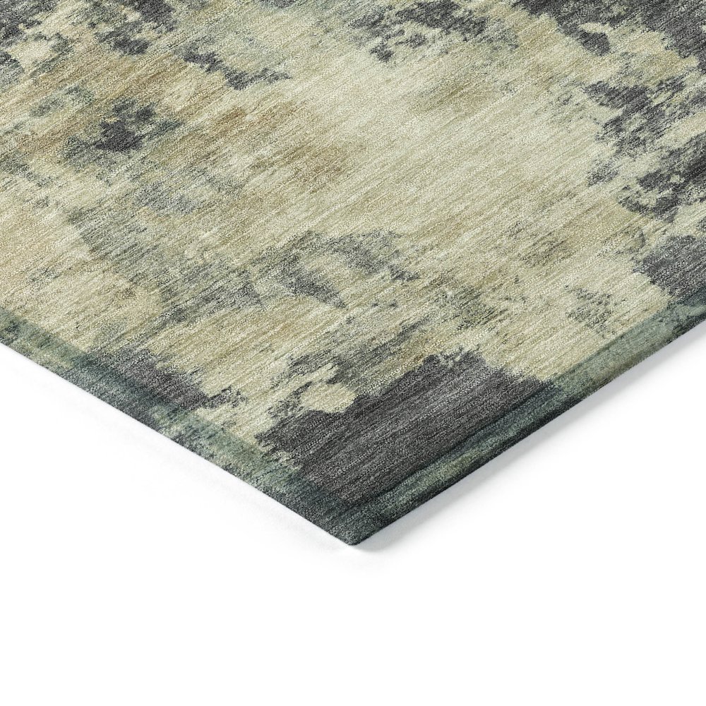 Machine Washable Indoor/Outdoor Chantille ACN2066 Gray 8' x 10' Rug. Picture 3