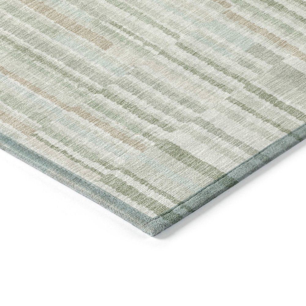 Machine Washable Indoor/Outdoor Chantille ACN2102 Sage 8' x 10' Rug. Picture 3