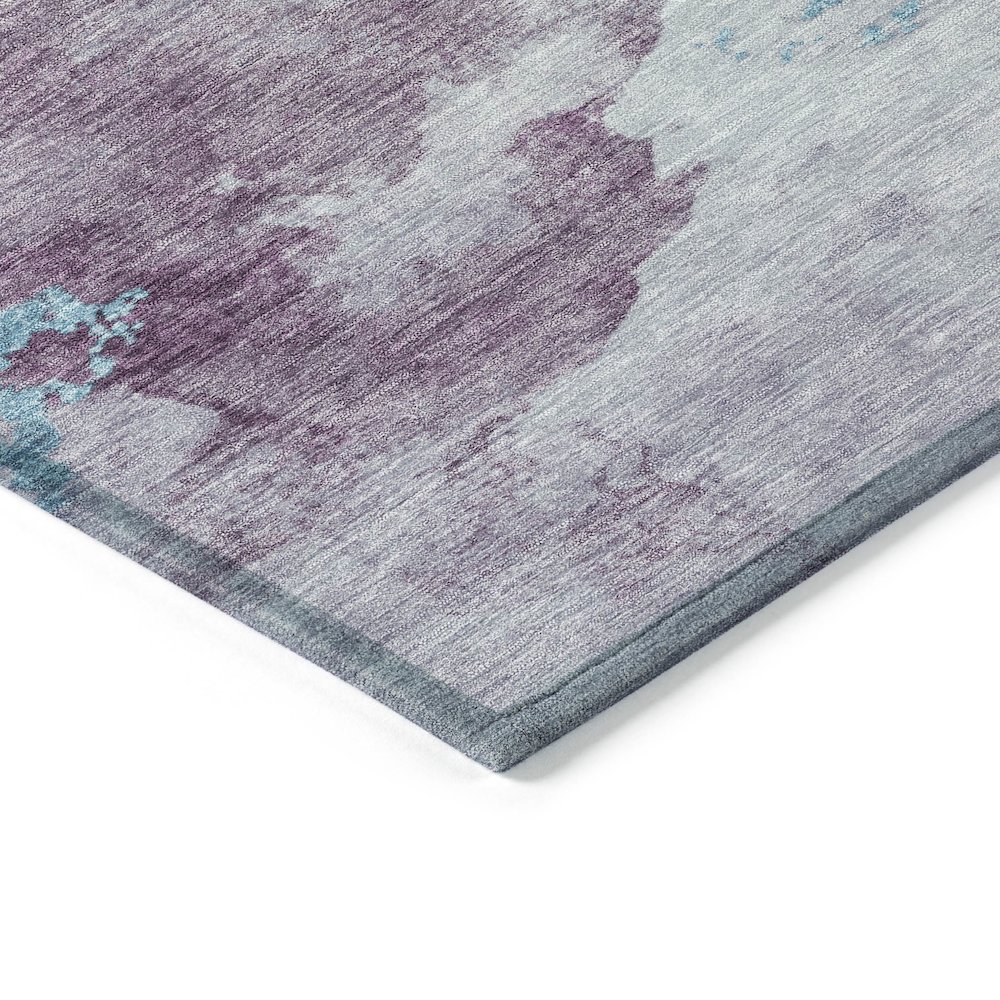 Machine Washable Indoor/Outdoor Chantille ACN2108 Lavender 8' x 10' Rug. Picture 3