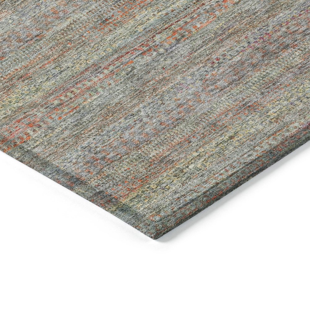 Machine Washable Indoor/Outdoor Chantille ACN2148 Sage 8' x 10' Rug. Picture 3